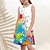 cheap Girls&#039; Dresses-Girls&#039; Casual Dress A Line Dress Tank Dress Sleeveless Graphic Butterfly 3D Printed Graphic Dresses Above Knee Cute Casual Sweet Dress Polyester Summer Spring Kids Regular Fit Sports &amp; Outdoor Daily