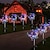 preiswerte Bodenlichter-Outdoor Solar Lichterkette 1x 2x IP65 Feuerwerk 120 LEDs Fee Weihnachtslicht für Hausgarten Straße Hof Rasen bunte Dekoration Beleuchtung Weihnachten Neujahr Party Party Lampe Gartenlicht