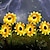 levne Světla cesty &amp; lucerny-solární slunečnicová světla venkovní dekorativní zahradní sázky solární led cesta výzdoba světla solární květiny pro zahradní terasu trávník dvorek veranda chodník