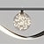 cheap Line Design-LED Pendant Light 100 cm Island Lights Dimmable Line Design Aluminum Stylish Minimalist Painted Finishes Dining Room Kitchen Lights 110-240V