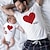 cheap Tops-Dad and Son T shirt Cotton Letter Daily Print White Light Red Red Short Sleeve Mommy And Me Outfits Active Matching Outfits