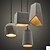 cheap Island Lights-LED Pendant Lights Cement Kitchen Island Lighting Modern Farmhouse Foyer Entryway Light Fixtures Ceiling Hanging Globe Over Table 110-240V