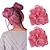 cheap Chignons-Color Will Be More Orange Than The Color 119B(Copper)! iLUU 2pcs Fashion Messy Hair Bun Extensions Chignons Hair Synthetic Hair Scrunchie Scrunchy Updo Hairpiece for Women Party