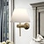 billige Indendørsvæglamper-forfængelighedslys led spejl frontlampe vandtæt ip20 jernstof led badeværelseslys over spejl sort vægbelysningsarmaturer til badeværelse soveværelse stue skab