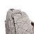 preiswerte Umhängetaschen-Damen Umhängetasche PU-Leder Täglich Reißverschluss Hohe Kapazität Schlangenmuster Dunkelbraun Asche Schwarz und Bronzen