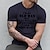 cheap Men&#039;s T-shirt-Men&#039;s T shirt Tee Graphic Tee Crew Neck Letter Graphic Prints Clothing Apparel Hot Stamping Outdoor Street Print Short Sleeve Fashion Designer Casual
