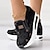 cheap Women&#039;s Sneakers-Women&#039;s Sneakers Plus Size Height Increasing Shoes Slip-on Sneakers Outdoor Daily Solid Color Hollow-out Summer Flat Heel Round Toe Casual Minimalism Walking Canvas Loafer Black White Yellow