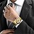 cheap Mechanical Watches-FORSINING Mechanical Watch for Men&#039;s Analog Automatic Watch Self-winding Stylish Modern Style Waterproof Hollow Skeleton Luminous Stainless Steel Watch
