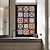 billige vinduesfilm-1 rulle farverig retro farverigt blomstermønster vinduesglas elektrostatiske klistermærker aftageligt vindue privat farvede dekorativ film til hjemmekontoret
