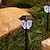 Недорогие Подсветки дорожки и фонарики-2 шт., солнечный светильник для двора, водонепроницаемые светильники для газона, наружное украшение для дома, украшение для двора, сада, травы, дорожки
