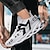 Χαμηλού Κόστους Ανδρικά Sneakers-Ανδρικά Αθλητικά Παπούτσια Σπορ σανδάλια Πάνινα παπούτσια Τρέξιμο Περπάτημα Αθλητικό Καθημερινό ΕΞΩΤΕΡΙΚΟΥ ΧΩΡΟΥ Καθημερινά Φουσκωτό πηνίο Αναπνέει Δαντέλα μέχρι πάνω Μαύρο Λευκό Ρουμπίνι