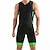 cheap Men&#039;s Clothing Sets-21Grams Men&#039;s Triathlon Tri Suit Sleeveless Mountain Bike MTB Road Bike Cycling Blue Green Black Blue Bike Clothing Suit UV Resistant 3D Pad Breathable Quick Dry Sweat wicking Polyester Spandex Sports