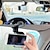 preiswerte Fahrzeughalter-Sonnenblende-Handyhalterung für das Auto, universelle 360-Grad-Drehung der Autohalterung, Stützclip, Halterung, Cradle-Clip, kompatibel mit Smartphones