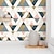 voordelige Geometrische en strepen behang-Geometrisch Cycluskleur Huisdecoratie Meetkundig Behangen, PVC / Vinyl Materiaal Zelfklevend behang, Kamer wandbekleding