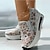 ieftine Adidași de Damă-Pentru femei Adidași Mărime Plus Size Pantofi Augmentare Înălțime Adidași adezivi În aer liber Zilnic Culoare solidă Vară Paiete Toc Platformă Vârf rotund Casual minimalism Plimbare Plasă Loafer