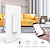 cheap Light Switches-Smart Wall Light Switch 16A 3 Way Switch 1800W Tuya Smart Life Voice Control 2.4Ghz WiFi Push Button Work With Alexa Google Home