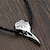 cheap Historical &amp; Vintage Costumes-Viking Necklace Crow Skull Pendant Odin Rune Amulet Men&#039;s Medieval Pirate Jewelry Retro Vintage