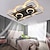 cheap Ceiling Fan Lights-Ceiling Fan with Light App &amp; Remote Control 101cm Dimmable 6 Wind Speeds Sputnik Design Projection Modern Ceiling Fan for Bedroom, Living Room, Small Room 110-240V