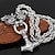 levne Historické a vintage kostýmy-viking vlk hlava ocelový náhrdelník pirát retro vintage středověká severská kultura pánské doplňky šperky