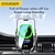 رخيصةأون حامل سيارة-essager qi 15w wireless charger car phone holder in car air vent mount for iphone 14 13 12 x pro max xiaomi huawei fast الشحن