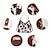 cheap Handbag &amp; Totes-Women&#039;s Handbag Crossbody Bag Bucket Bag PU Leather Shopping Daily Zipper Large Capacity Cow Print Leopard Brown Milk pattern brown two-piece set Leopard Brown Two-Piece Set