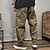 cheap Cargo Pants-Men&#039;s Cargo Pants Cargo Trousers Plain Pocket Comfort Breathable Cotton Blend Outdoor Daily Going out Fashion Casual Army Green