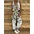 cheap Jumpsuits-Women&#039;s Overall Floral Streetwear Crew Neck Bootcut Home Dailywear Spaghetti Strap Loose Fit Tank White Red Blue S M L Summer