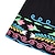 levne Šaty s potiskem-Dámské Úpletové šaty Květinový Tisk Tričkový Mini šaty Klasické Denní Krátký rukáv Léto