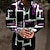 billiga grafiska skjortor för män-Herr Skjorta Grafisk skjorta Färgblock Nedvikt Rubinrött Marinblå Purpur Grön Utomhus Gata Långärmad Mönster Button-Down Kläder Mode Designer Ledigt Andningsfunktion