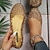 billige Sandaler til kvinder-kvinders sandaler gelé sko komfortsko daglig strand sommer flad rund tå elegante casual sandaler blå guld sølv pink grønne sandaler