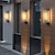 economico applique da esterno-All&#039;aperto Moderno Illuminazione esterna da parete All&#039;aperto Metallo Luce a muro 110-120V 220-240V 20 W