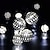 billige LED-stringlys-solenergi marokkanske lysstrenger led globe fe lys utendørs vanntett 8 lysmoduser ip65 vanntett ball lys jule bryllup fest hage ferie dekorasjon