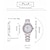 voordelige Quartz-horloges-Polshorloge Quartz horloges voor Dames Analoog Kwarts Mode Luxe bling Strass armband Roestvrij staal Roestvrij staal