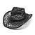 billige Historiske kostymer og vintagekostymer-West Cowboy amerikansk 18. århundre 1800-tallet delstaten Texas Cowboyhatt Herre Dame Kostume Årgang Cosplay Feriereise Hatt