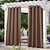 cheap Outdoor Shades-Waterproof Outdoor Curtain Privacy, Sliding Patio Curtain Farmhouse Drapes, Pergola Curtains Grommet For Gazebo, Balcony, Porch, Party, Hotel, 1 Panel