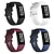 abordables Bracelets de montre Fitbit-Paquet de 4 Bracelet de Montre  pour Fitbit Charge 4 / Charge 3 / Charge 3 SE Silicone Remplacement Sangle Fermoir en métal Ajustable Respirable Bracelet Sport Bracelet