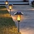 tanie Światła ścieżki i latarnie-Symulacja energii słonecznej lampa płomienia 48 diod led 66 diod led migotanie światła wodoodporna dekoracja ogrodowa trawnik na zewnątrz ścieżka stoczni patio lampy podłogowe