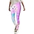 halpa tytön 3d-housut-lasten tyttöjen leggingsit perhonen sateenkaari urheilu taaperot housut graafinen muoti ulkoilu 3-12 vuotta kesä violetti/aktiivinen/sukkahousut/söpö