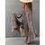 cheap Jumpsuits-Women&#039;s Jumpsuit Leopard Pocket Print Streetwear V Neck Street Daily Sleeveless Regular Fit Black Blue Khaki S M L Summer
