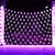 Χαμηλού Κόστους LED Φωτολωρίδες-νέο led net πλέγμα νεράιδα φωτιστικό κορδονιού 8*10 6*4m εύκαμπτο παράθυρο κουρτίνα φωτιστικά διακοπών για πάρτι αυλή κήπου πολύχρωμος διακοσμητικός φωτισμός eu us au uk plug