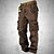 cheap Men&#039;s Bottoms-Men&#039;s Cargo Pants Trousers Plain Multi Pocket Wearable Cotton Blend Outdoor Casual Daily Fashion Classic Army Yellow Black