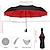 Недорогие Зонты-большой зонт от солнца, полностью автоматический двухслойный коммерческий большой зонт от ветра, диаметр 105 см/41,33 дюйма