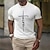 billige 3d-t-skjorte for menn-Herre T skjorte Christian T-skjorter Grafisk Tro Crew-hals Klær 3D-utskrift utendørs Daglig Kortermet Trykt mønster Årgang Mote Designer
