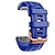 billiga Garmin klockband-Klockarmband för Garmin Fenix 7S Pro 6S 5S Plus Epix Pro 42mm Approach S70 42mm Instinct 2S Descent Mk2S D2 Delta S 20mm Silikon Ersättning Rem Quick Fit 22mm Sportband Armband