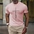 preiswerte 3D-T-Shirt für Männer-Herren T Shirt Christliche T-Shirts Graphic Vertrauen Rundhalsausschnitt Bekleidung 3D-Druck Outdoor Täglich Kurzarm Bedruckt Vintage Modisch Designer