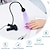 cheap Personal Protection-Mini UV Led Nail Lamp Ultraviolet Lights Dryer Ongles Lampe Flexible Clip-On Desk USB Gel Curing Manicure Pedicure Salon Tools
