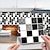 cheap Tile stickers-10pcs 3D Mosaic Crystal Tile Sticker Glass TileDIY Waterproof Self adhesive Wall Sticker