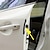 tanie Dekoracja i ochrona karoserii samochodu-4 szt. Ochraniacz krawędzi drzwi samochodu osłony pasek naklejek zapobiegający zarysowaniom kolizji auto drzwi pojazdu ochronne ścieranie
