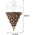 cheap Metal Wall Decor-Mental Wall Art Artificial Vase Basket for Flower Arranging Triangle Wall Hanging Iron Rattan Wall Hanging Flower Holder Interior Decoration