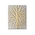 preiswerte Blumen-/Botanische Gemälde-Abstraktes Blattgold-Landschaftsölgemälde auf Leinwand, handgemaltes Goldfolientextur-Acryl, 2 Sets, abstrakte Kunst, moderne Kunst, minimalistisches Dekor